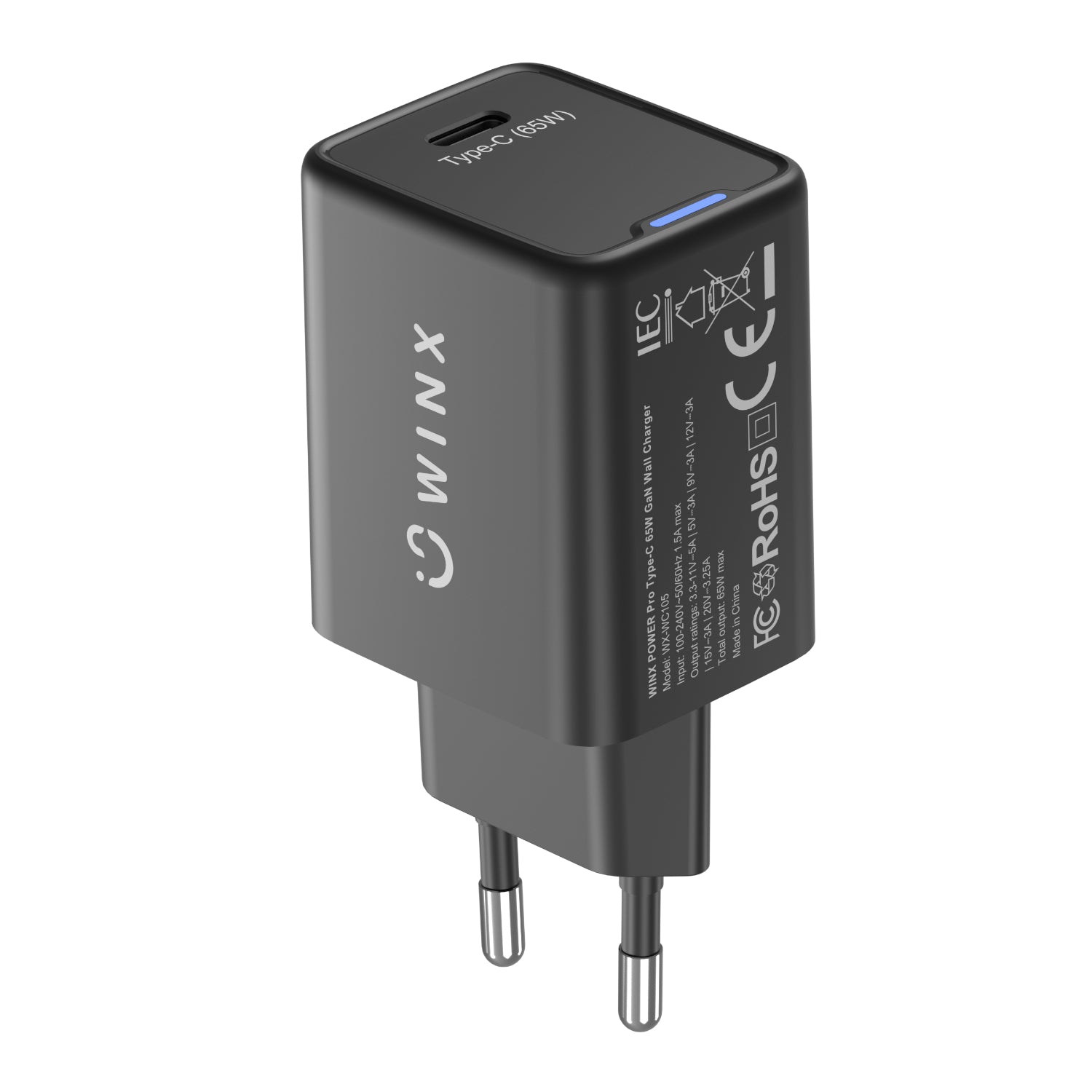 WINX POWER Pro Type-C 65W GaN Wall Charger – image 4