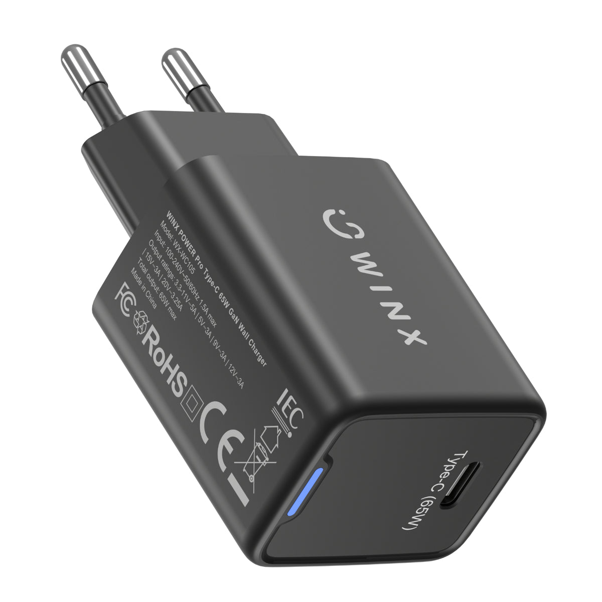 WINX POWER Pro Type-C 65W GaN Wall Charger – image 5