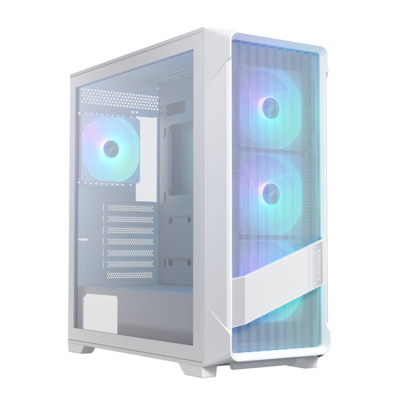 Raidmax X603TWF ATX type-C 41cm VGA ARGB Mid-Tower Gaming Chassis – White