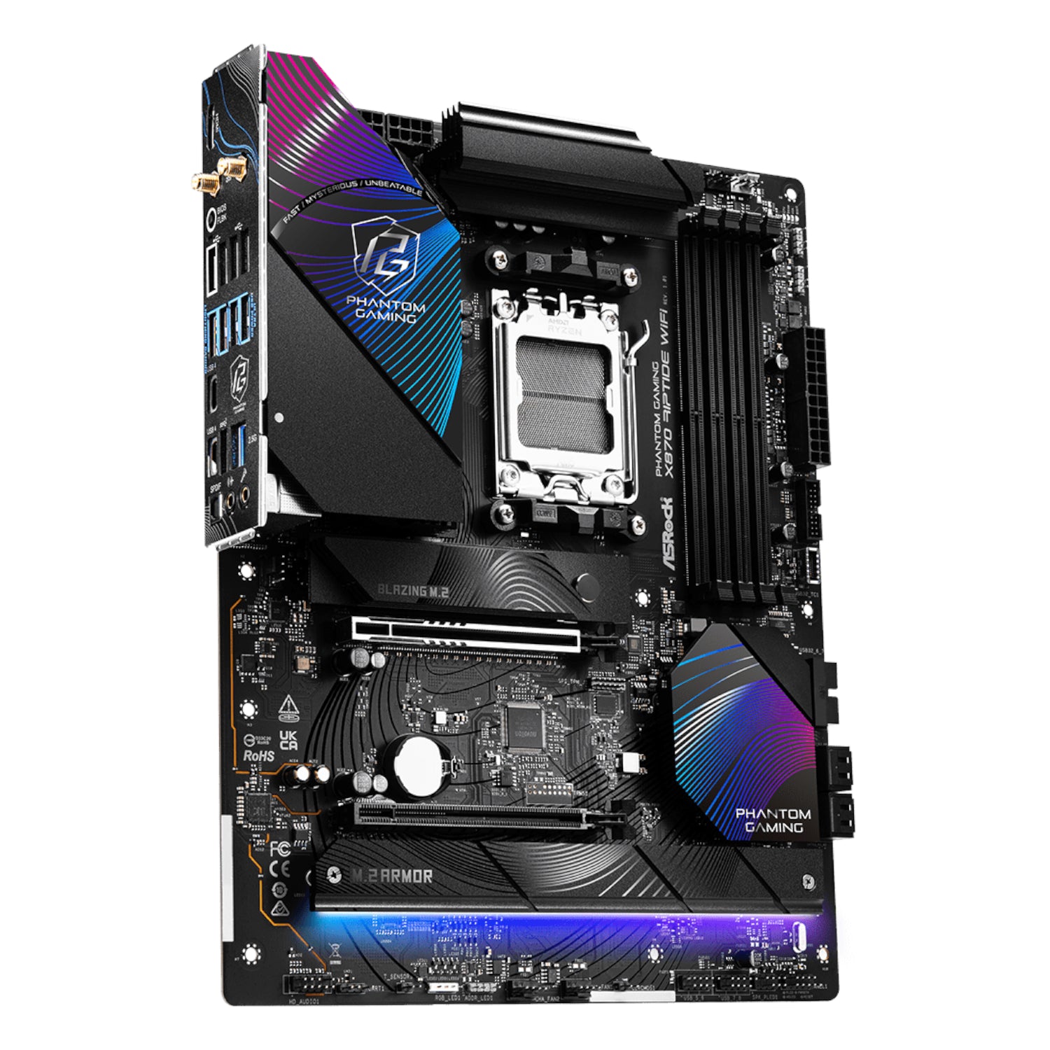 ASRock X870 Riptide AM5 Wi-Fi Phantom Gaming Motherboard – image 3