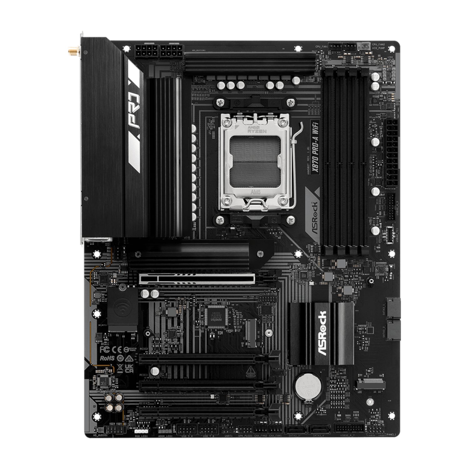 ASRock X870 A-Pro WiFi AMD AM5 ATX Gaming Motherboard – image 2
