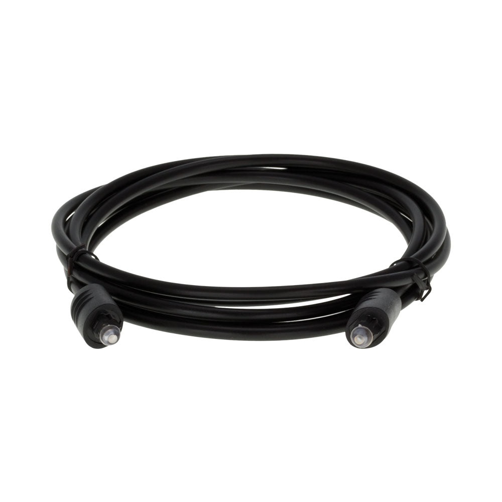 2M TOSLINK CABLE BLACK OD:2.2MM