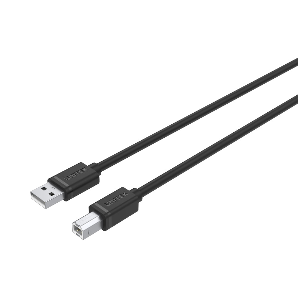 UNITEK 3M USB2.0 AM TO BM CABLE-(Y-C420GBK)