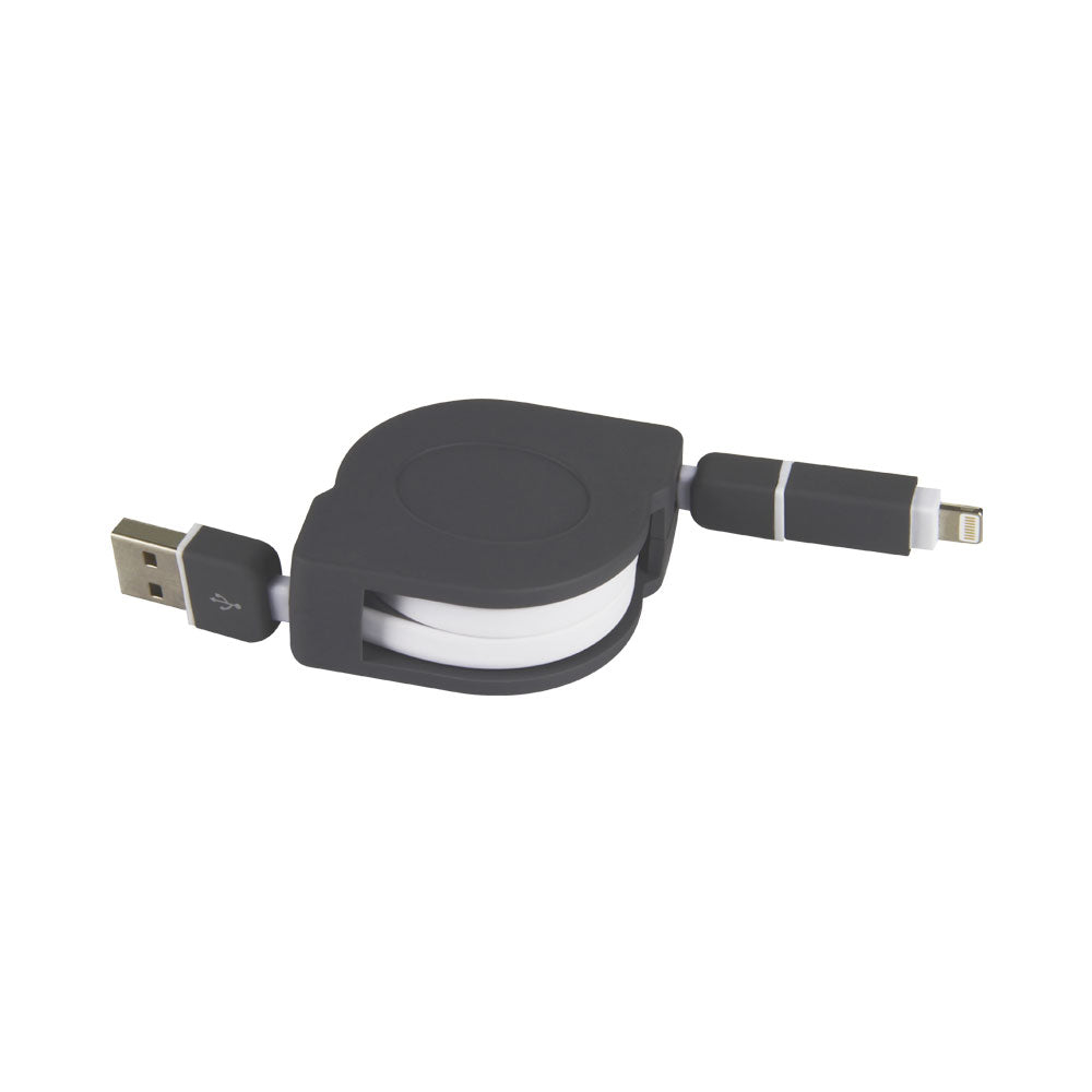 UNITEK 1M USB TO LIGHTNING CABLE RETRACT(Y-C440D)