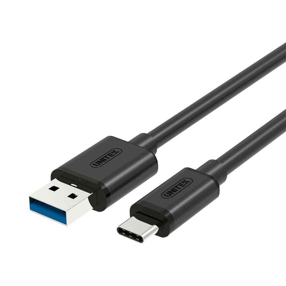 UNITEK 1M USB3.0 TYPE-C M TO A M CABLE (Y-C474BK)