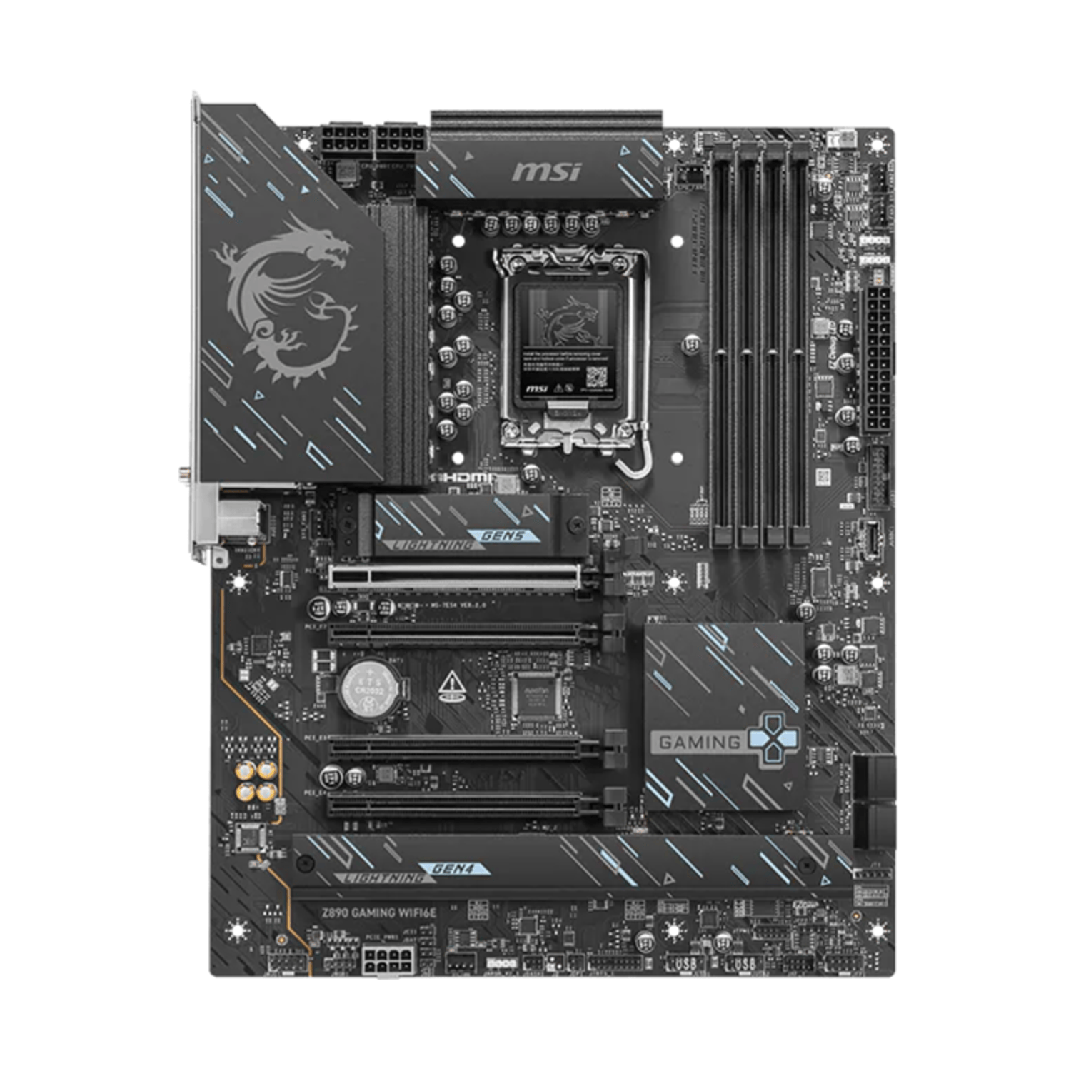 MSI Z890 GAMING WIFI6E Intel LGA1851 ATX Motherboard – image 2
