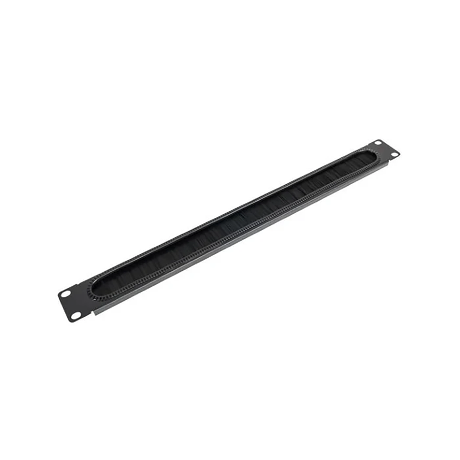 Zone 1U Extended Black Brush Panel