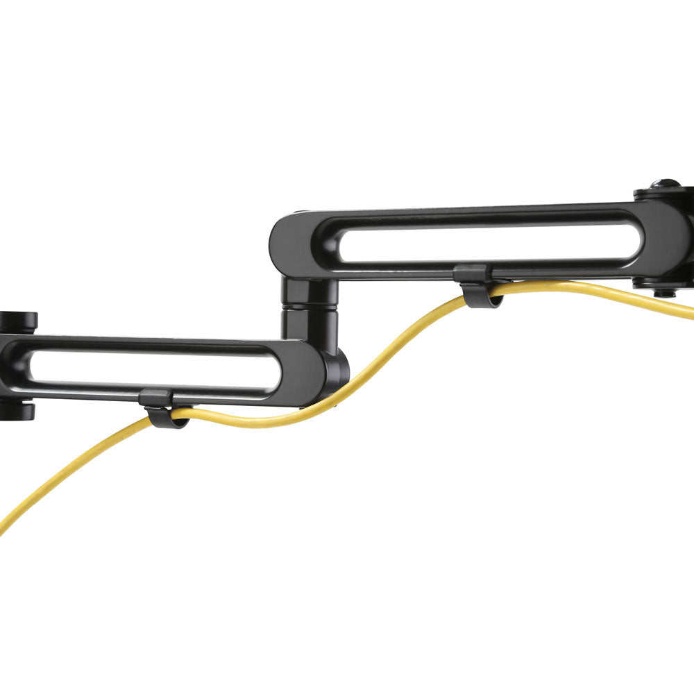 17-32 INCH DUAL PREMIUM ARTICULATING ALUMINIUM MONITOR STAND