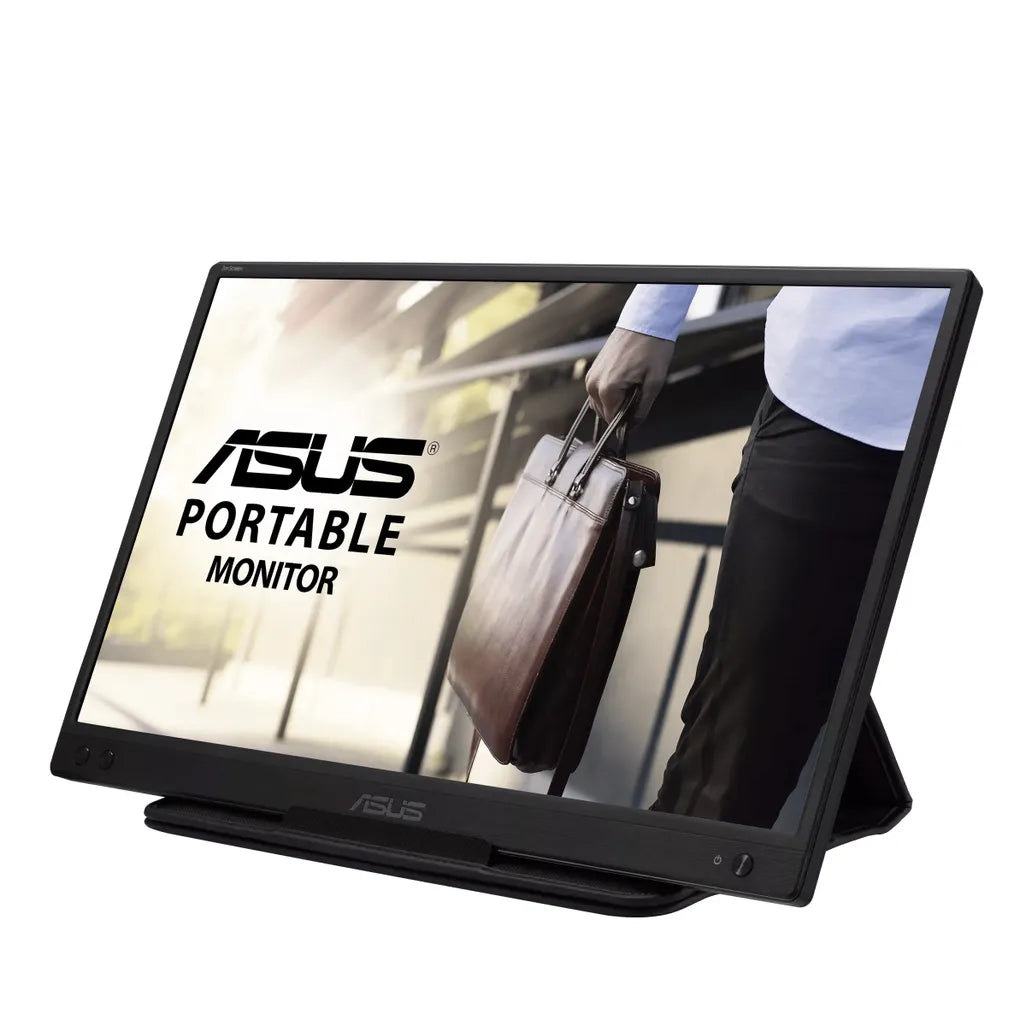 ASUS ZenScreen MB166C, 39.6 cm (15.6"), 1920 x 1080 pixels, Full HD, LED, 5 ms, Black