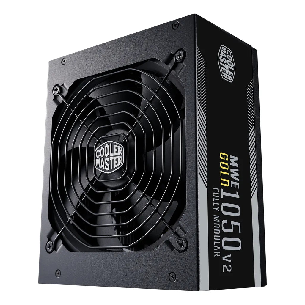 Cooler Master MWE Gold 1050 - V2 Full Modular, 1050 W, 90 - 264 V, 47 - 63 Hz, 6 - 13 A, Active, 120 W
