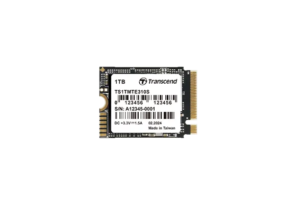 Transcend 1 TB MTE310S PCI-E GEN 4x4 M.2 2230 SSD 3D NAND - 5000 MB/s Read 3500 MB/s Write - 600 TBW - image 2