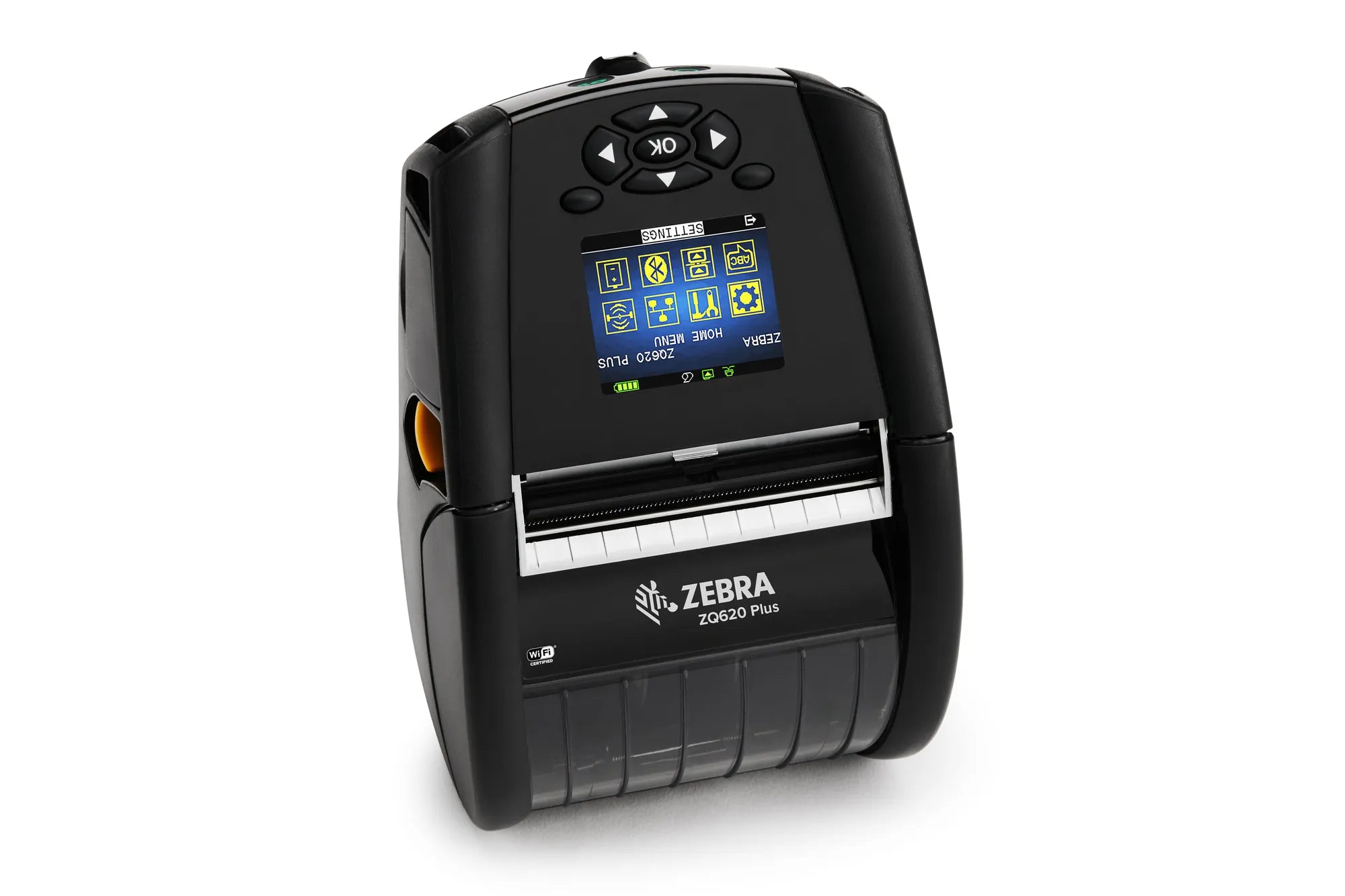 Zebra DT Printer ZQ620 Plus 3''/72mm; English fonts;Dual 802.11AC / BT4.x; Linered platen; 0.75'' core; Group E; Shoulder strap; - image 8