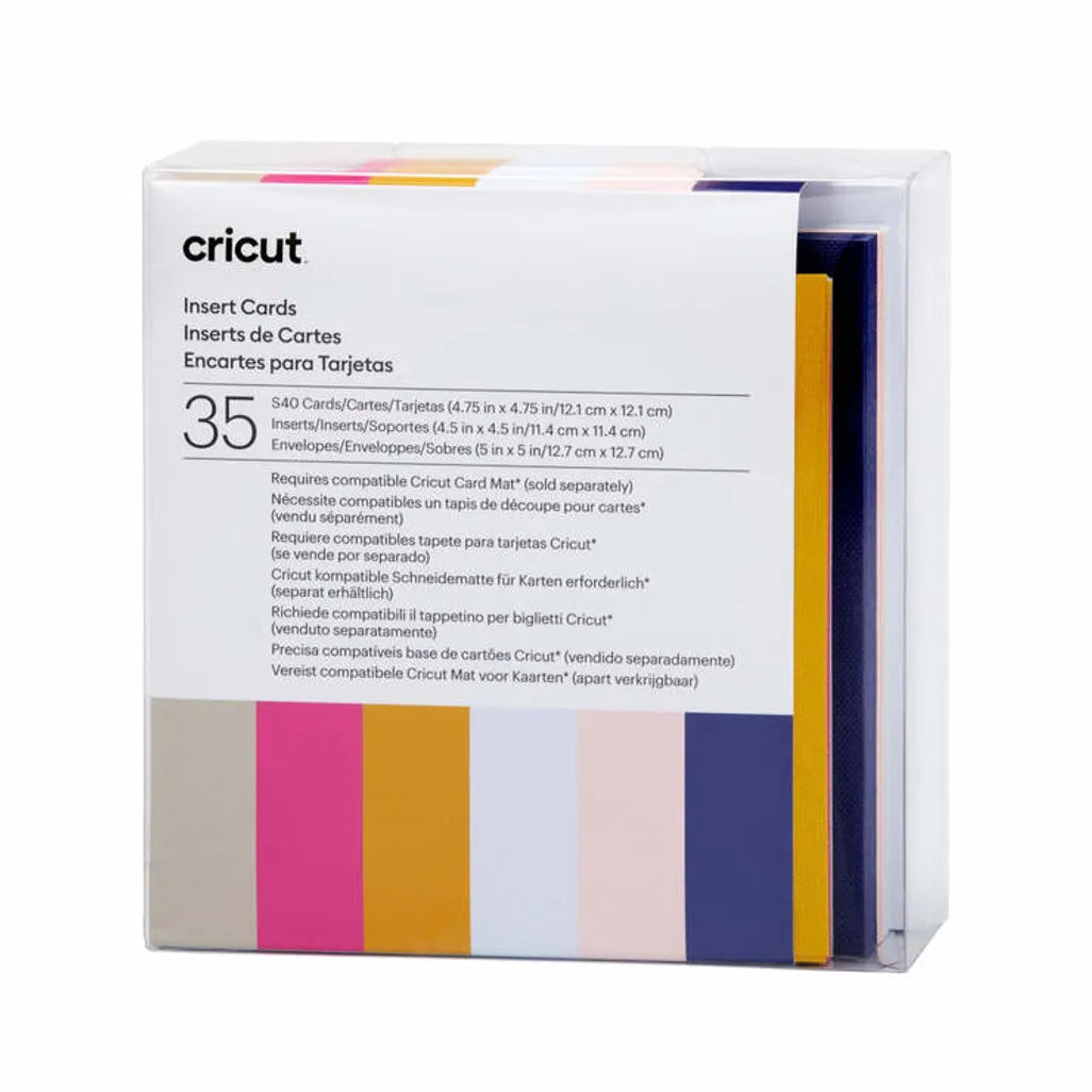 Cricut 2009473, Blue, Khaki, Pink, Monochromatic, 121 mm, 121 mm, 35 sheets