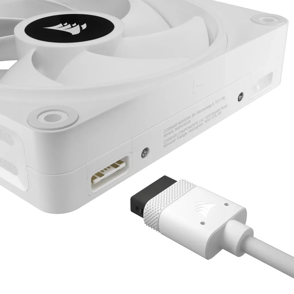 Corsair iCUE LINK QX120 RGB 120mm PWM Fan Expansion Kit - White - image 17