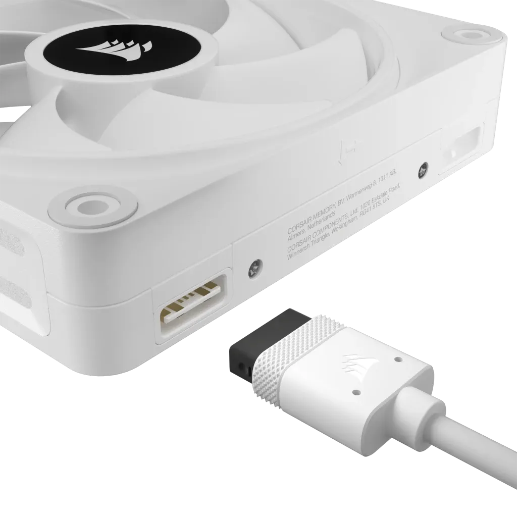 Corsair iCUE LINK QX120 RGB 120mm PWM Fan Expansion Kit - White - image 18