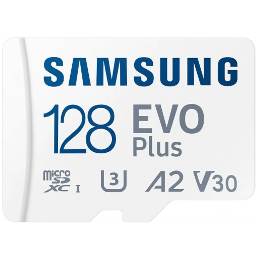 SAMSUNG 128GB EVO PLUS MICRO SDXC CARD U3, V30, A2