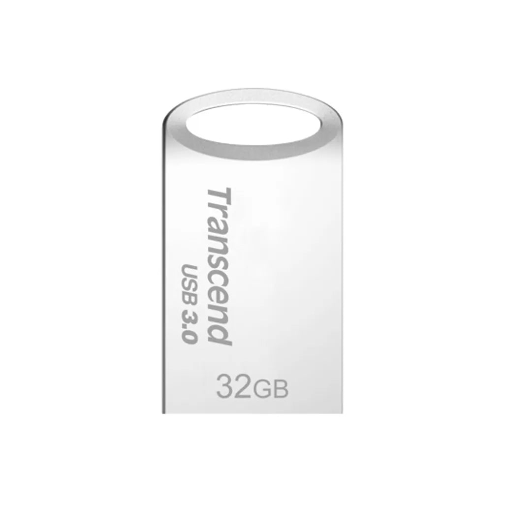 Transcend JetFlash 710 32GB, 32 GB, USB Type-A, 3.2 Gen 1 (3.1 Gen 1), Capless, 3.3 g, Silver