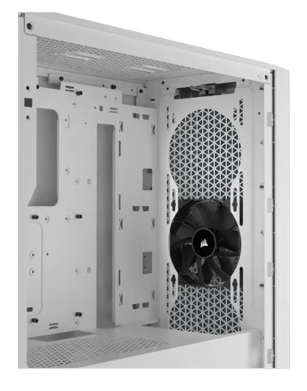 3000D AIRFLOW White Mid-Tower PC Case; 2x 3.5'' |  2x 2.5'' Drive Bays; Up to 360mm Radiator compatible; 2x 120mm fan incl - image 19