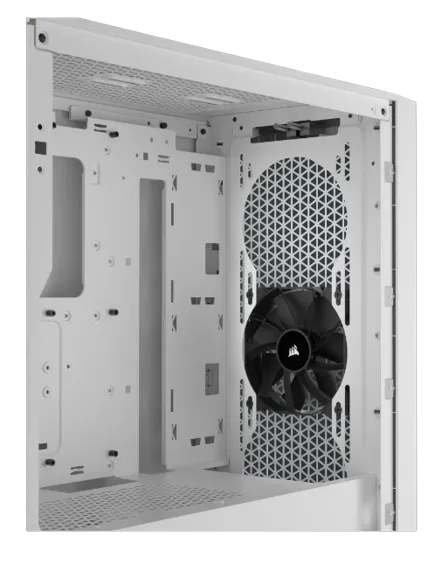 3000D AIRFLOW White Mid-Tower PC Case; 2x 3.5'' |  2x 2.5'' Drive Bays; Up to 360mm Radiator compatible; 2x 120mm fan incl - image 20