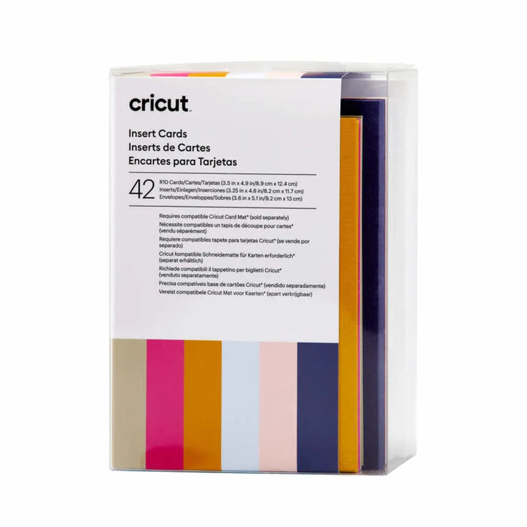 Cricut 2009464, Blue, Khaki, Pink, Monochromatic, 89 mm, 124 mm, 42 sheets