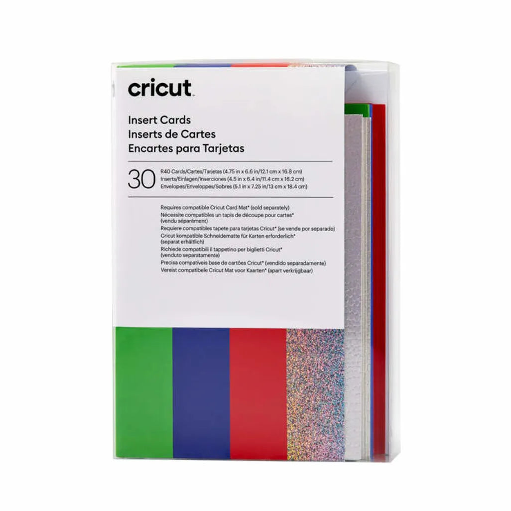 Cricut 2009470, Black, Cream, Gold, Red, Taupe, White, Monochromatic, Matt, 121 mm, 168 mm, 114 x 162 mm