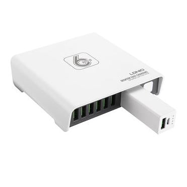 USB 6P DESKTOP CHARGER + POWER BANK