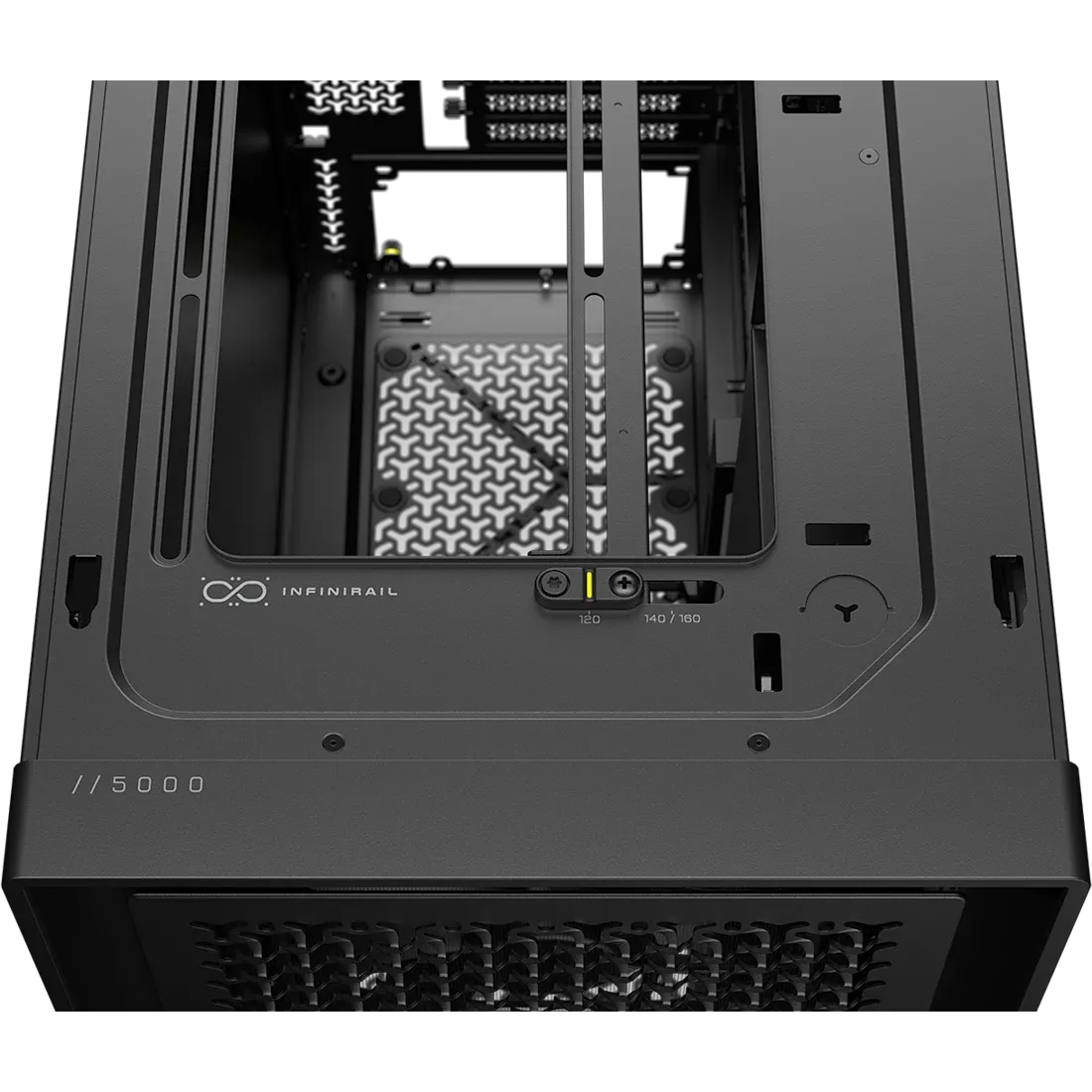 CORSAIR FRAME 5000D WORKSTATION Modular Mid-Tower PC Case; ATX; SSI-EEB/CEB - Black - image 7