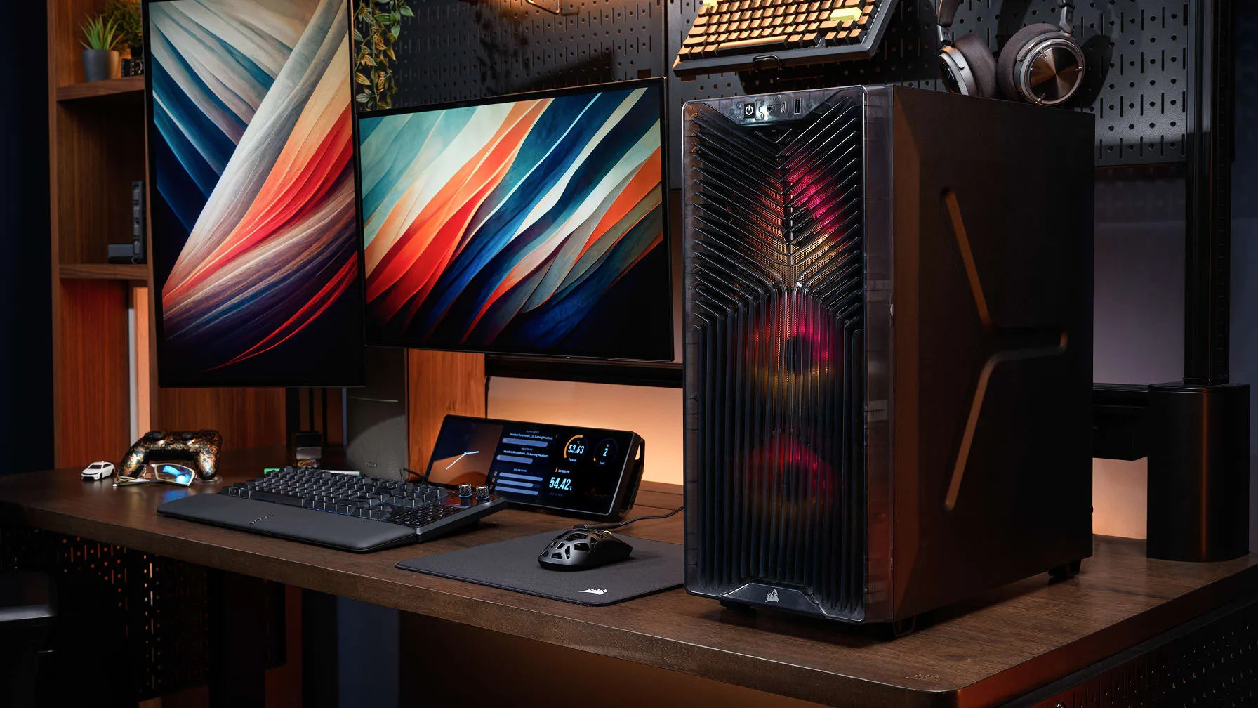 3200D RS ARGB Mid-Tower PC Case; 3x RS120 ARGB fans incl - Smoke. - image 10