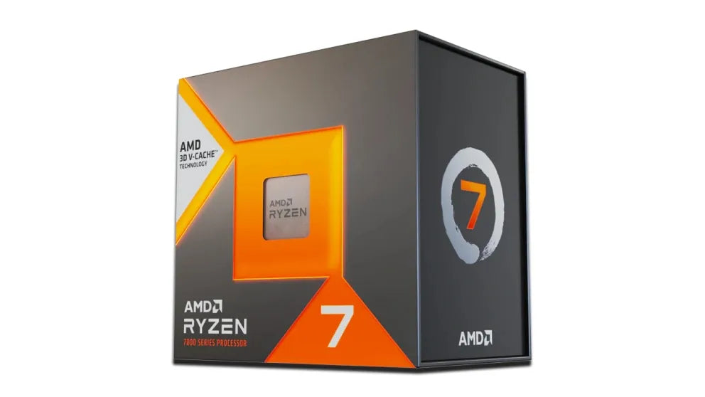 AMD Ryzen 7 7800X3D 5nm SKT AM5 CPU; 8 Core/16 Thread Base Clock 4.2GHz; Max Boost Clock 5.0GHz 40MB Cache; Radeon Graphics; No - image 2