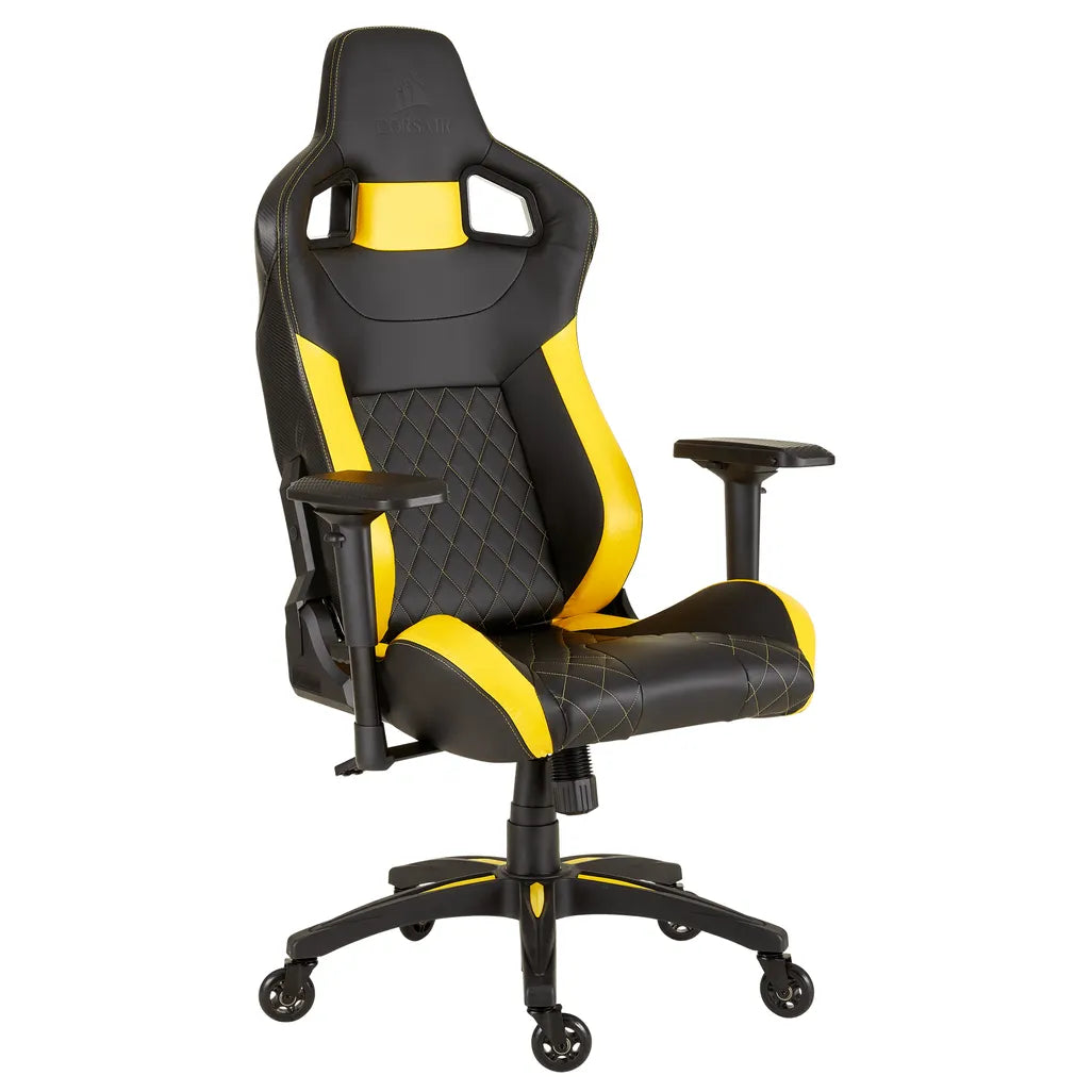 Corsair T1 Race, PC gaming chair, 120 kg, Racing, Nylon, Black, Metal
