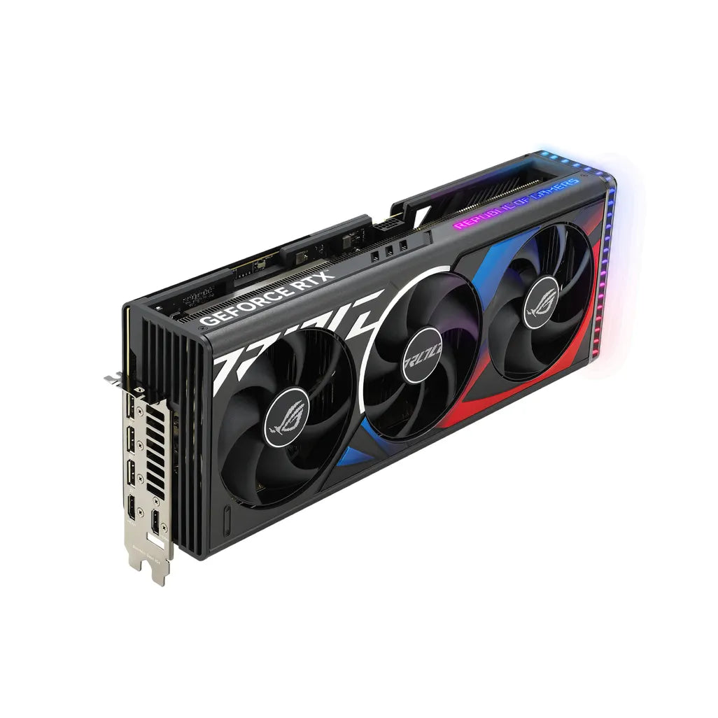 ASUS ROG -STRIX-RTX4080S-O16G-GAMING, GeForce RTX 4080 SUPER, 16 GB, GDDR6X, 256 bit, 7680 x 4320 pixels, PCI Express 4.0