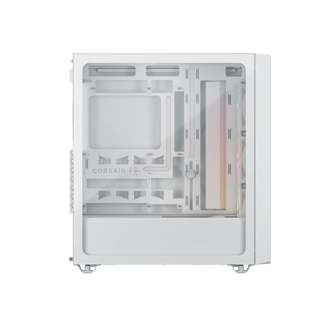 3200D RS ARGB Mid-Tower PC Case; 3x RS120 ARGB fans incl - White. - image 7