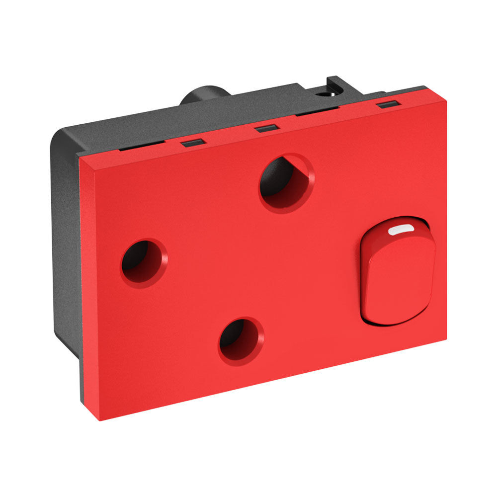 O-LINE OBO 45 DEGREE 16A DEDICATED SA POWER SOCKET WITH SWITCH