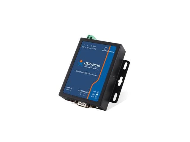 Industrial 1 Port Ethernet Device Server with Bi-Directional Transparent Transmission Between Rs232/RS485/RS422 and Network