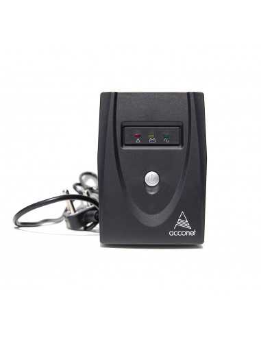 Acconet - 700VA/360W Offline UPS with AVR function with built-in 1 x 12V 7Ah battery