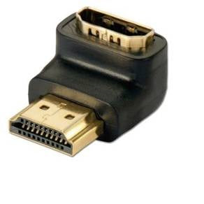 HDMI MALE TO HDMI FEMALE 90DEG