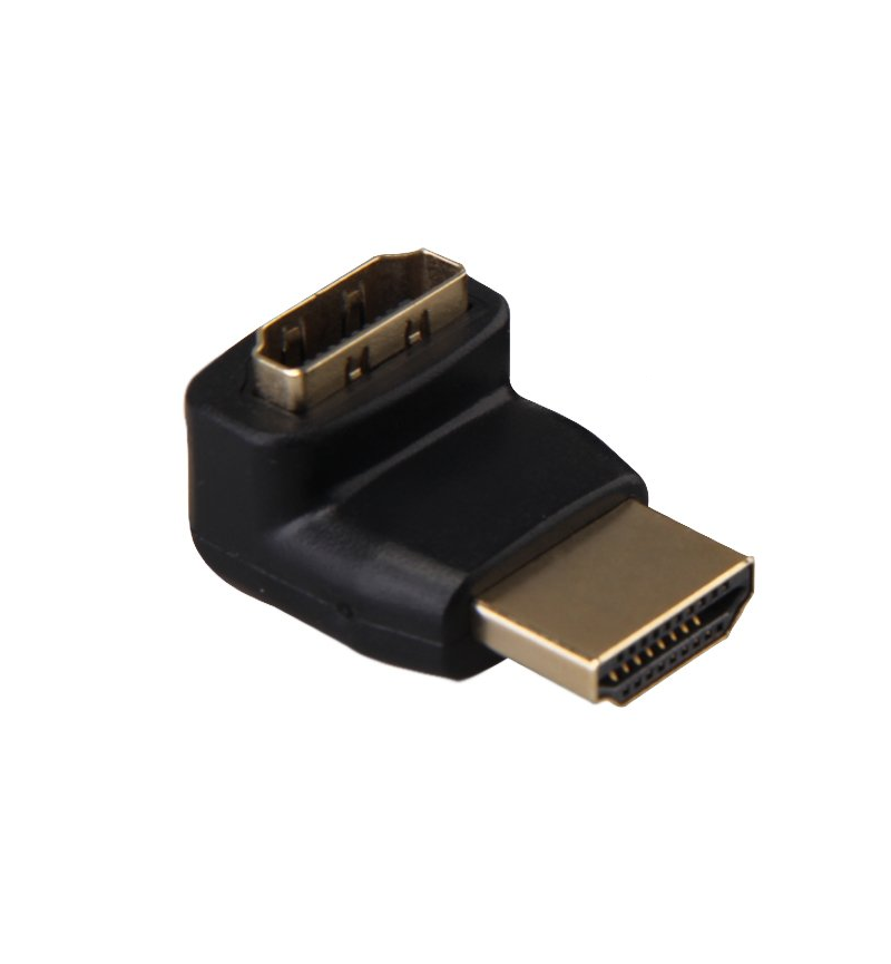 HDMI (M) TO HDMI (F) 90 DEGREE