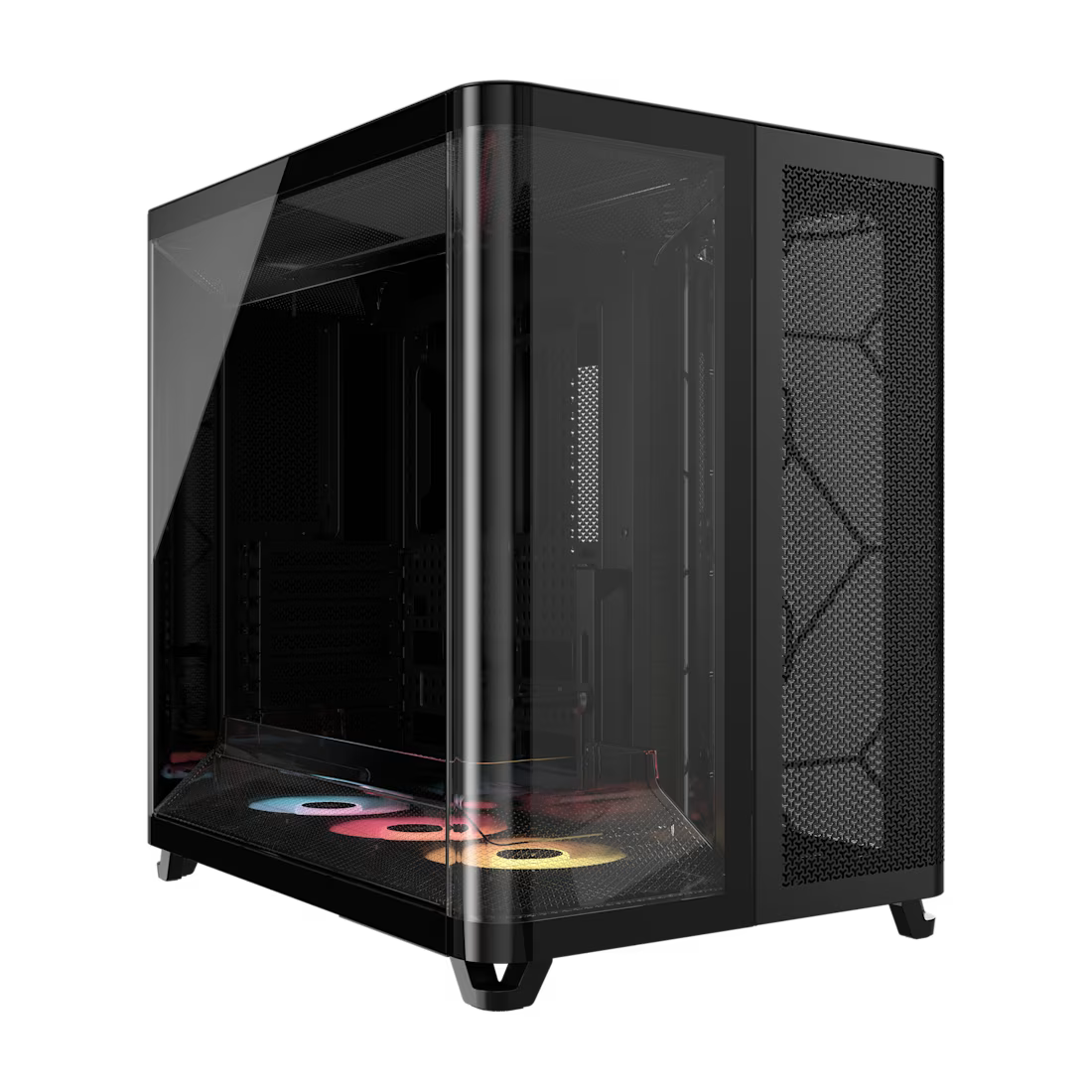 AIR 5400 RS-R ARGB Triple Chamber Mid-Tower PC Case ; 3x Fans Included; 2x 2.5'' ; 1x 3.5'' Black - image 9