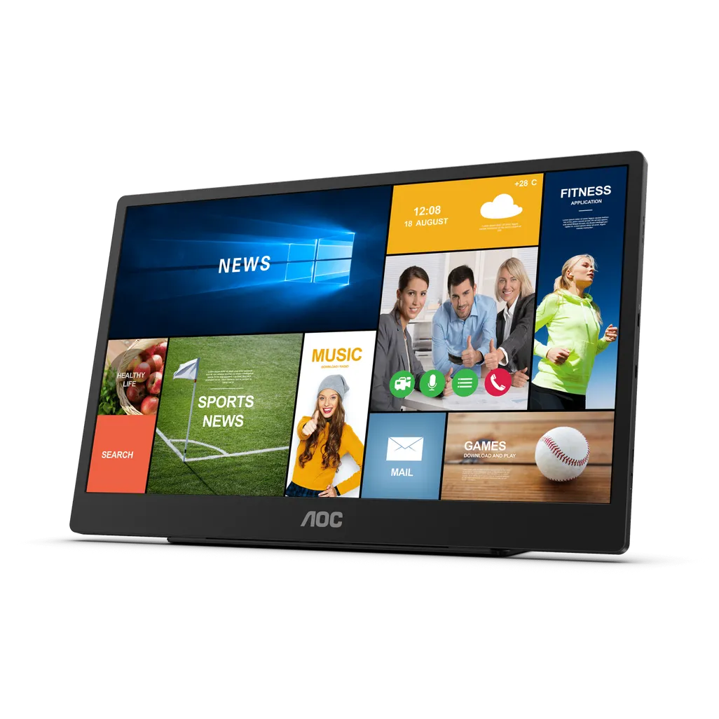 AOC portable monitor FHD 1920 x 1080 USB-C