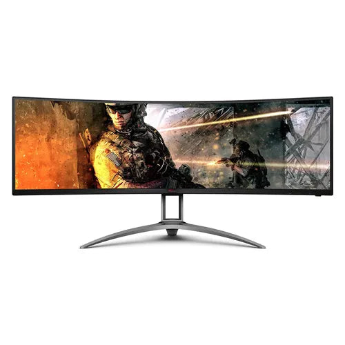 AOC AG493UCX2 AGON 5K Monitor|Curved 49 inch|Dual QHD 5120x1440 165Hz|1ms|HDMI DP UCB-C|VESA|FreeSync Premiu|2YR Warranty