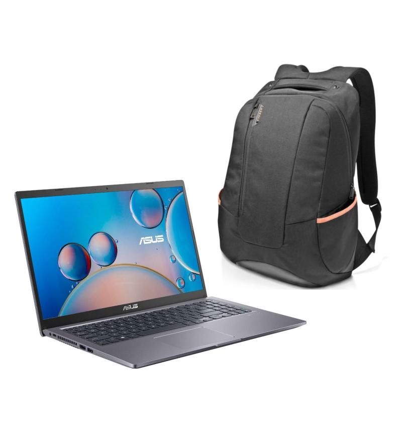 ASUS X515EA INTEL I7 15.6" NOTEBOOK WITH EVERKI SWIFT LIGHT BACKPACK - X515EA-I78512G5W