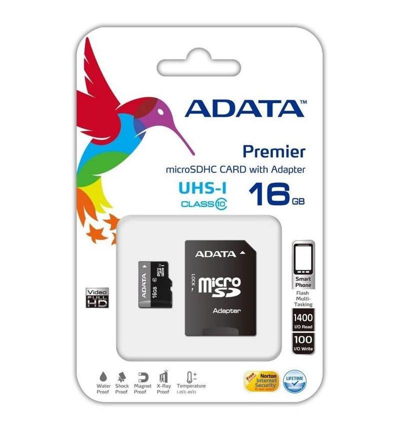 ADATA CLASS 10 MICRO SDHC 16GB