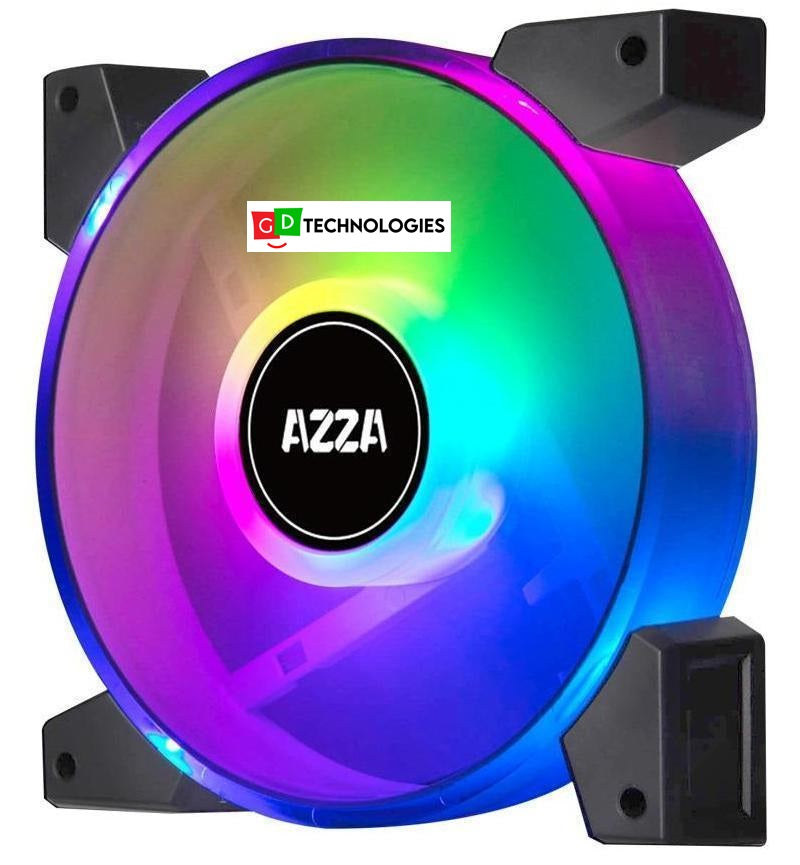 AZZA FAN: 120MM RGB HURRICANE II