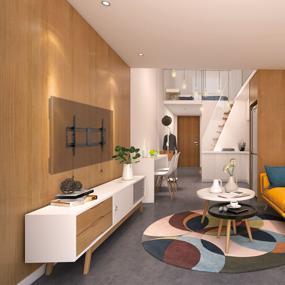 43 - 90" HEAVY-DUTY FOLDABLE TILT TV WALL MOUNT BRACKET