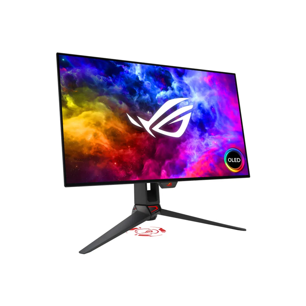 ASUS ROG Swift OLED PG27AQDM, 67.3 cm (26.5"), 2560 x 1440 pixels, Wide Quad HD, OLED, 0.03 ms, Black
