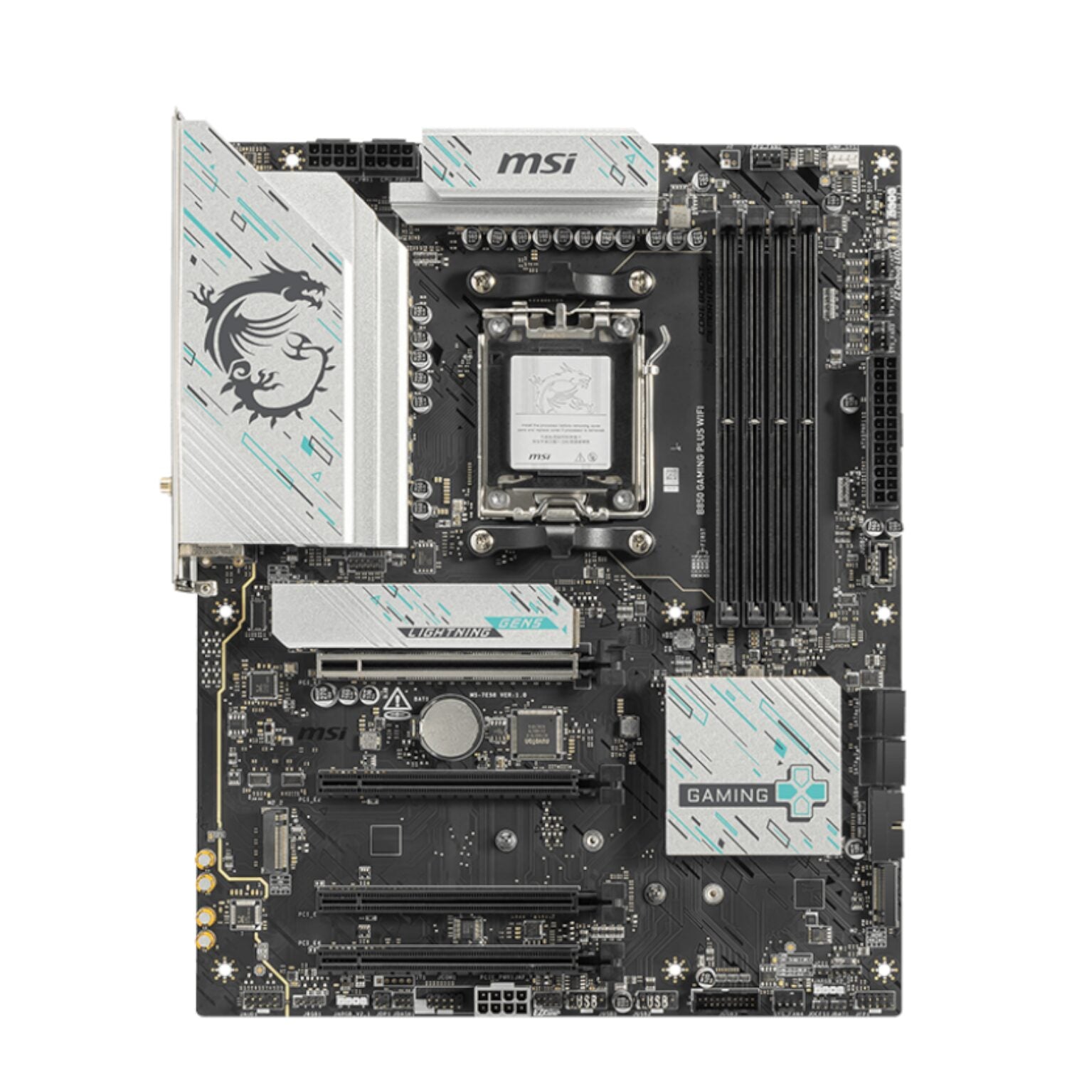 MSI B850 GAMING PLUS WIFI AM5 ATX Gaming Motherboard – image 2