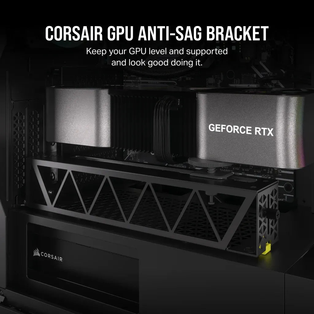 GPU Anti-Sag Bracket; Black - image 19