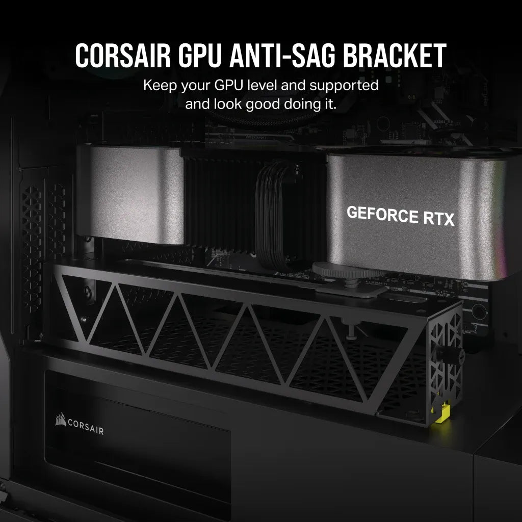 GPU Anti-Sag Bracket; Black - image 20
