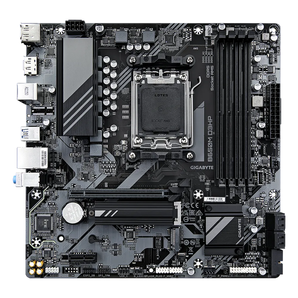 GIGABYTE AMD B650 Chipset for AMD AM5; 4x Dual DDR5; 2x M2; 1x HDMI 2x DP - image 3