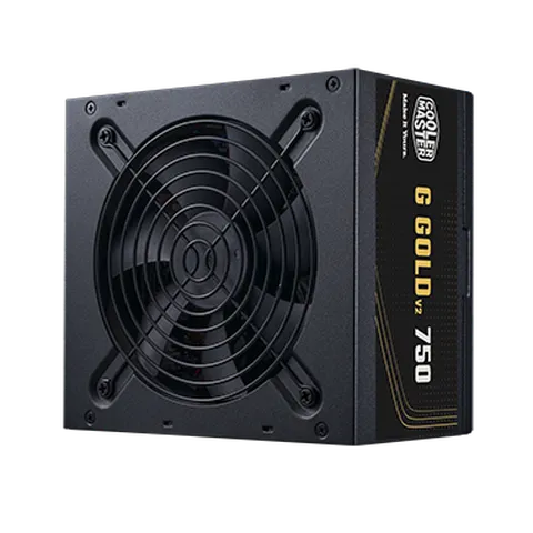 Cooler Master MWE Gold 750W - V2 (Non- Modular) 80 Plus Gold ATX Power Supply Unit